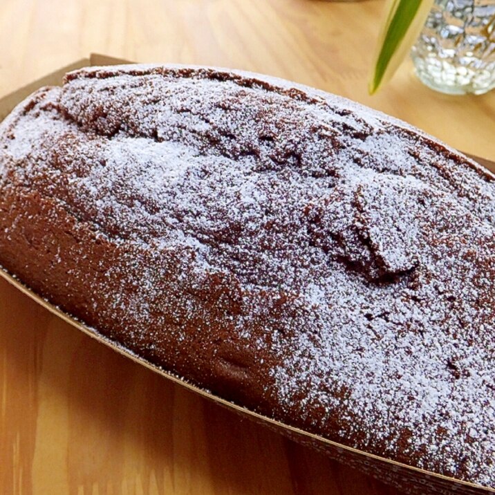 Hmで簡単 ココナッツオイルのココアパウンドケーキ レシピ 作り方 By はるっちじゅんじ 楽天レシピ